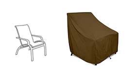 High Back Patio Chair Cover