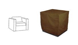 Modular Sectional Club Chair Cover