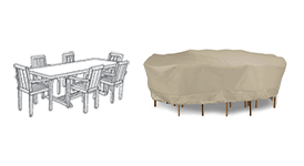 Rectangular Table Set Cover