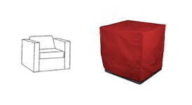 Modular Sectional Club Chair Cover