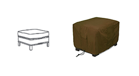 Square Ottoman Cover