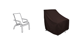 High Back Patio Chair Cover