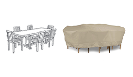 Rectangular Table Set Cover