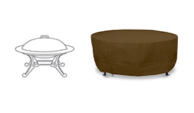 Round Firepit Cover