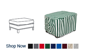 Rectangular Ottoman Cover