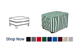 Rectangular Ottoman Cover