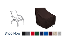High Back Patio Chair Cover